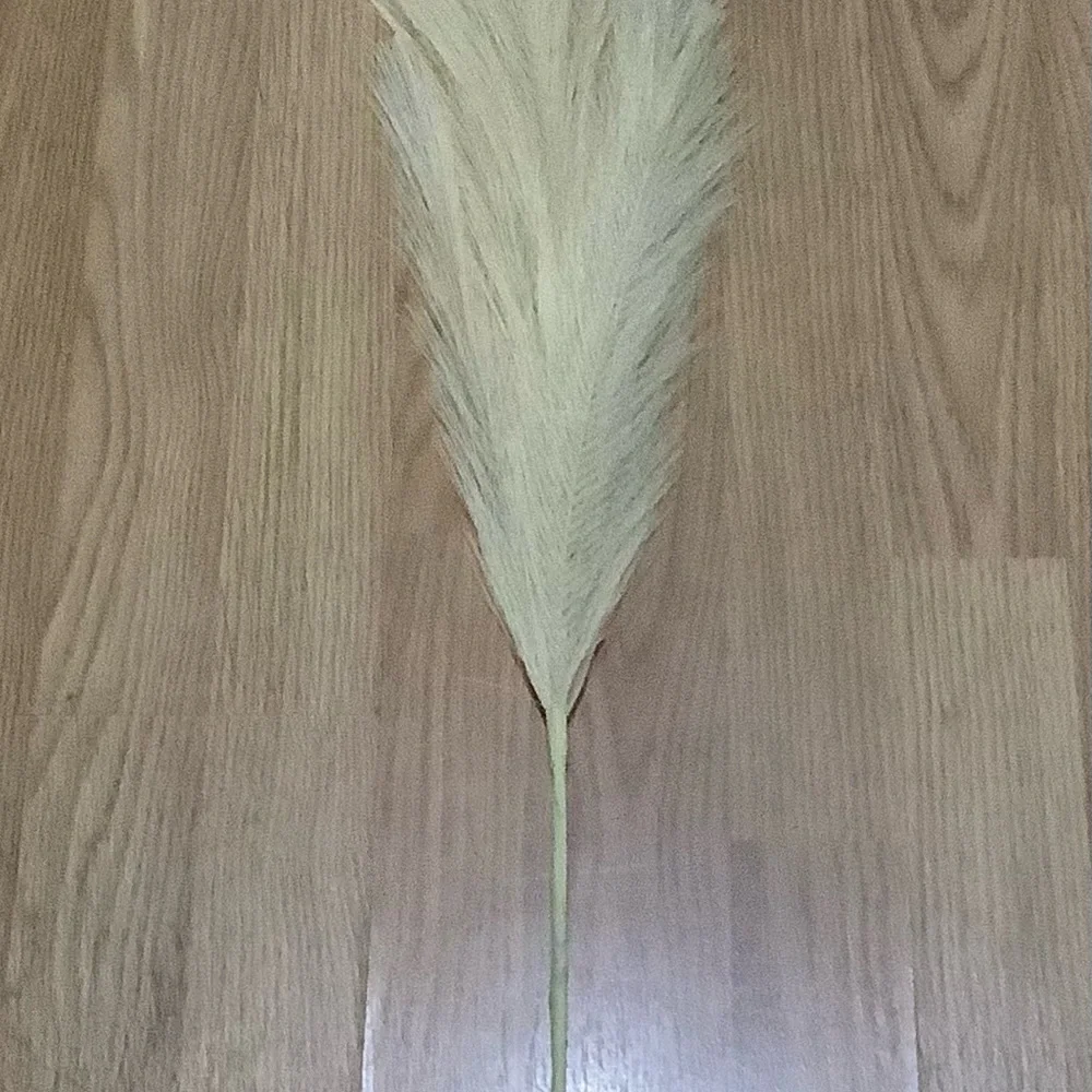 Boho Natural Sand Color Tall Faux Pampas Grass 4 Pieces